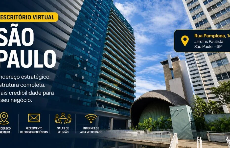 Imagem do escritório virtual iSpaces em São Paulo com endereço premium na Rua Pamplona, no Jardins Paulista.