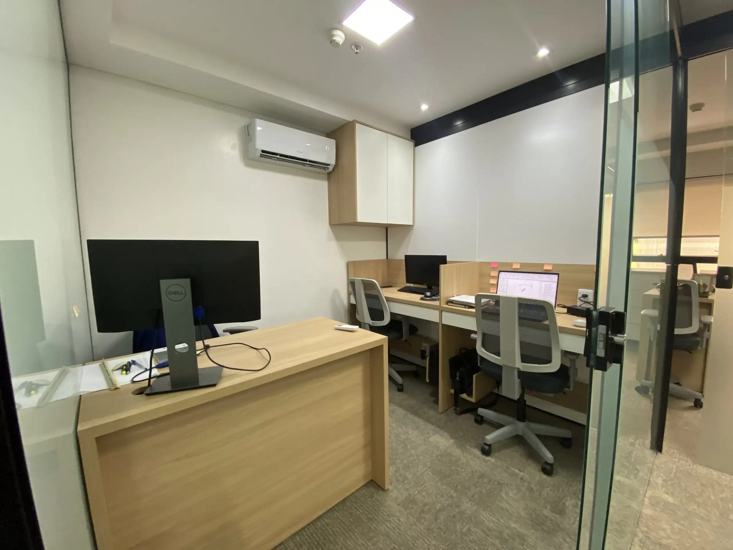 Espaço de trabalho da unidade iSpaces Asa Norte